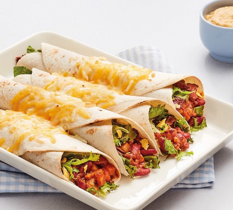 Fajitas med Chili sin carne